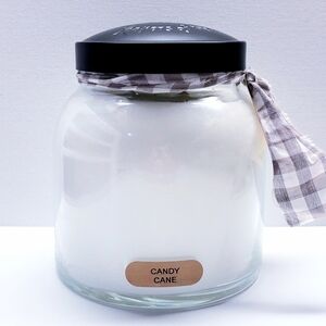 CANDY CANE -A Cheerful Giver- Papa Jar Scented Candle, 34 oz